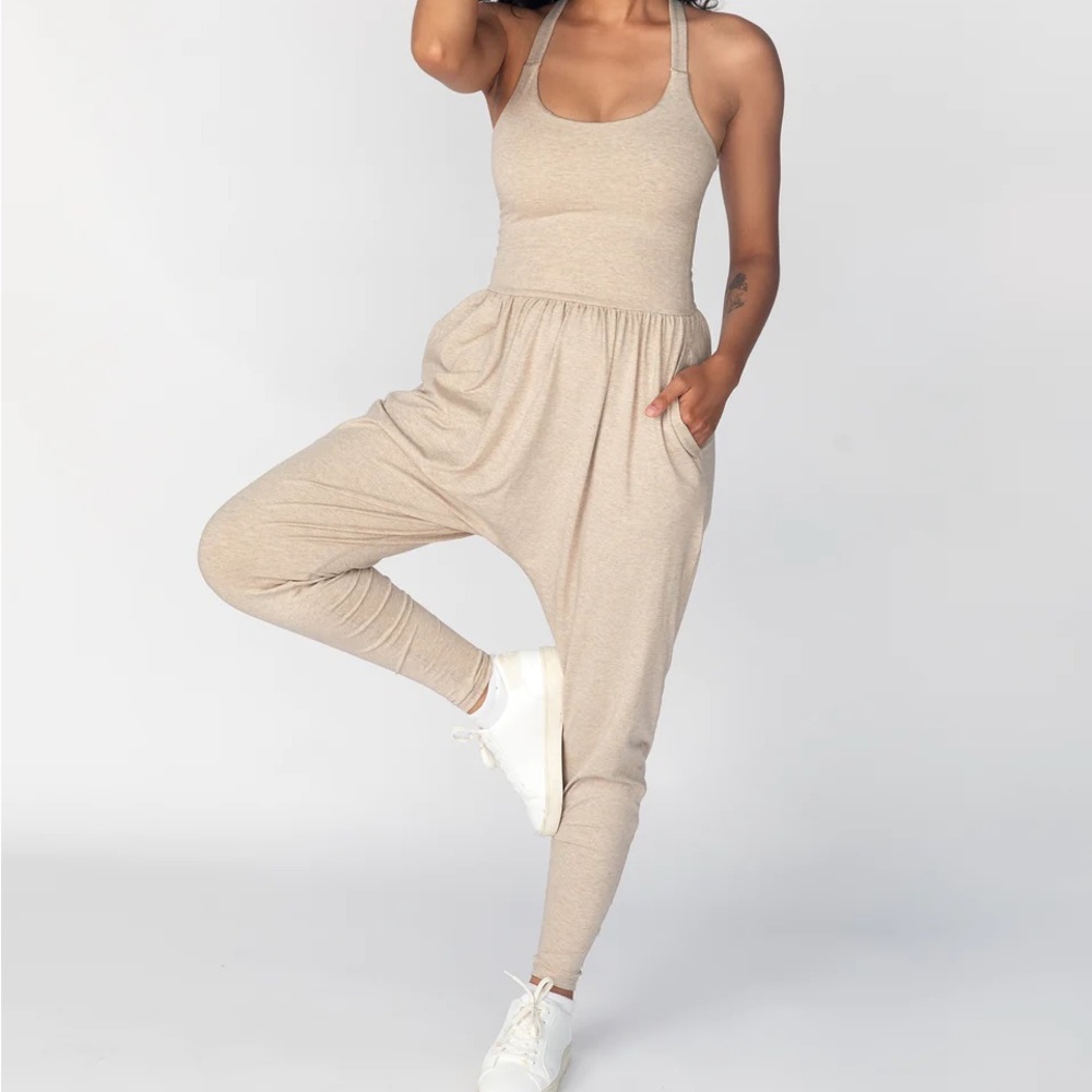Bodhi Jumpsuit in Oatmeal